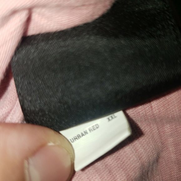 Rock & Republic S/S Polo Shirt Men's XXL Urban Red Pink Heathered Casual Golf - Picture 6 of 6